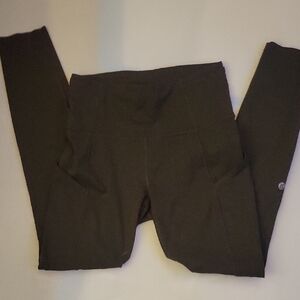 Lululemon Green Leggings Size 4